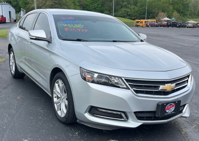 Used 2018 Chevrolet Impala 1LT with VIN 2G1105S30J9119966 for sale in Hillsboro, OH